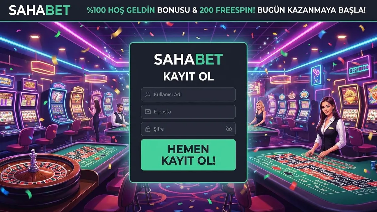 Bonuslu kayıt ekranı